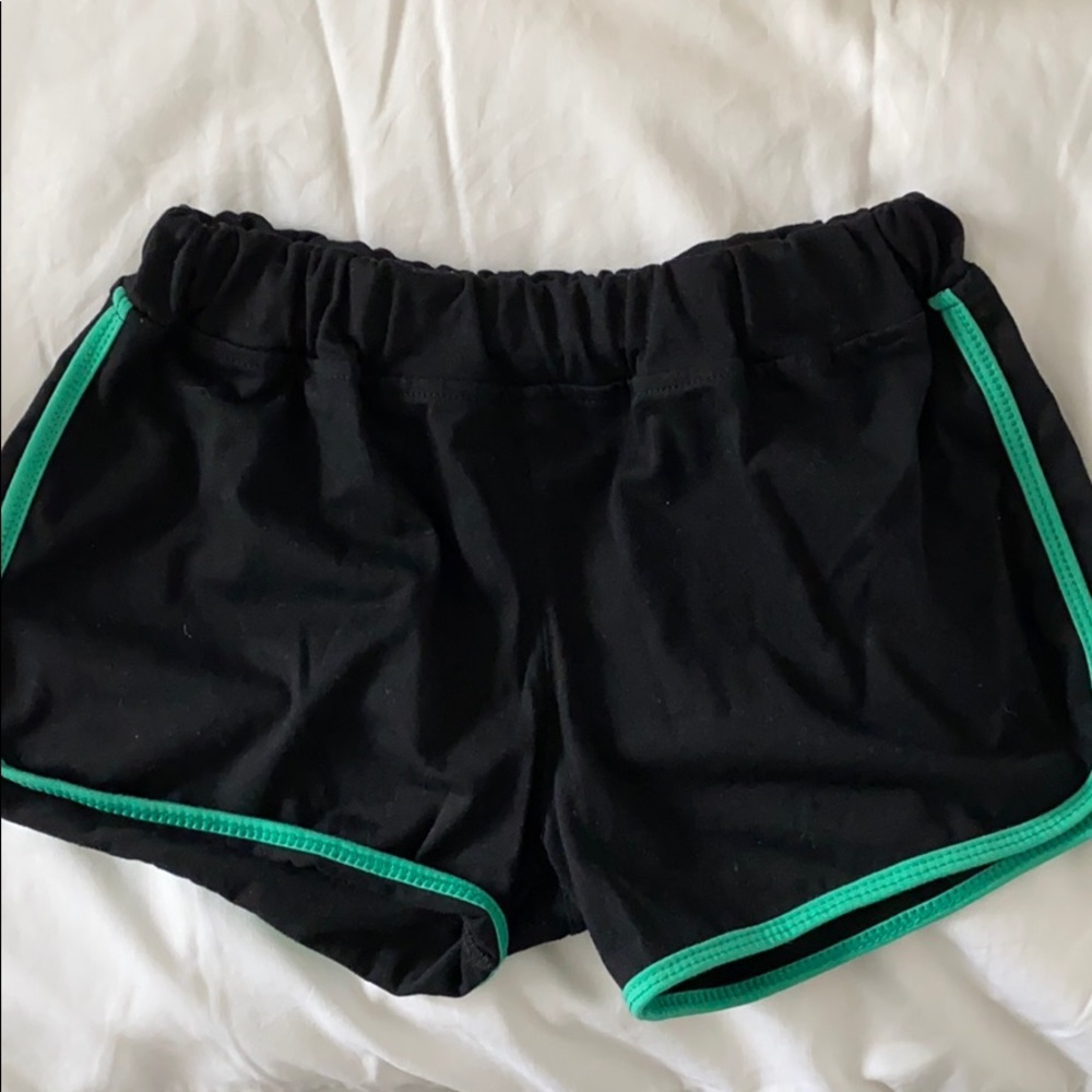 Black Pijama Shorts
